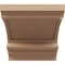 Ekena Millwork 7"W x 7"D x 7"H Wide Diane Rough Cedar Woodgrain TimberThane Corbel, Primed Tan CORUR07X07X07DIARCPR - alternate 4